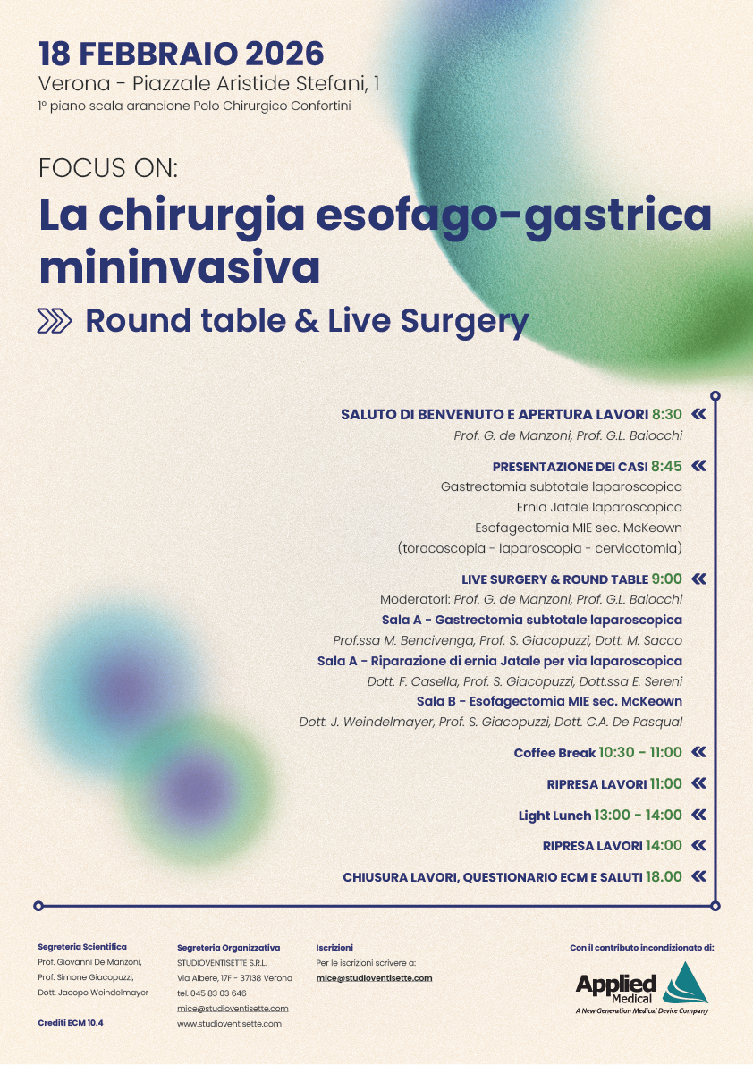 La chirrugia esofago-gastrica mininvasiva